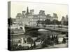 Paris, France - Hotel de Ville-null-Stretched Canvas