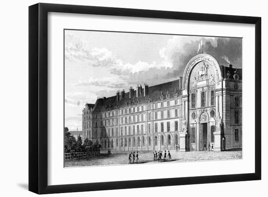 Paris, France - Hotel Des Invalides, Facade Principale-Watkins Watkins-Framed Art Print