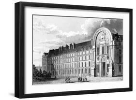 Paris, France - Hotel Des Invalides, Facade Principale-Watkins Watkins-Framed Art Print