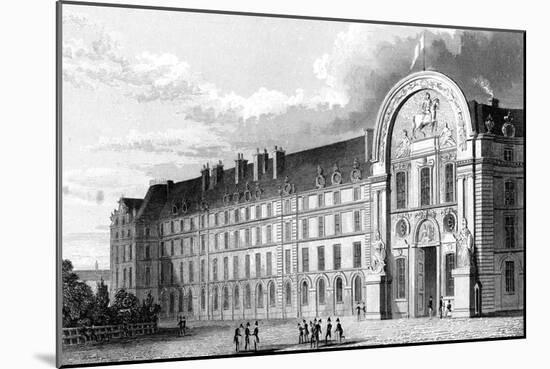 Paris, France - Hotel Des Invalides, Facade Principale-Watkins Watkins-Mounted Art Print