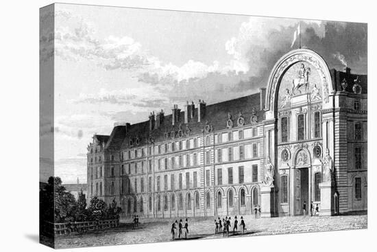 Paris, France - Hotel Des Invalides, Facade Principale-Watkins Watkins-Stretched Canvas