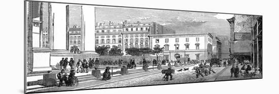 Paris, France - Hotel Des Ventes-null-Mounted Art Print