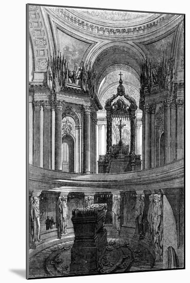 Paris, France - Invalides, Tombeau de Napoleon-null-Mounted Art Print