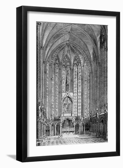 Paris, France - La Sainte Chapelle-null-Framed Art Print