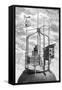 Paris, France - La Tour Eiffel, Observatory on Top-null-Framed Stretched Canvas