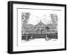 Paris, France - La Tour Eiffel, Restaurant on the 1st Level-null-Framed Giclee Print