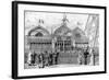 Paris, France - La Tour Eiffel, Russian Restaurant-null-Framed Art Print