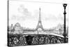 Paris, France - La Tour Eiffel-Gaston Coindre-Stretched Canvas