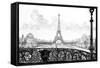 Paris, France - La Tour Eiffel-Gaston Coindre-Framed Stretched Canvas