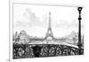 Paris, France - La Tour Eiffel-Gaston Coindre-Framed Art Print