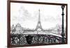 Paris, France - La Tour Eiffel-Gaston Coindre-Framed Art Print