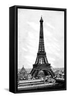 Paris, France - La Tour Eiffel-H. Thiriat-Framed Stretched Canvas