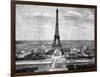 Paris, France - La Tour Eiffel-null-Framed Art Print