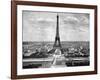 Paris, France - La Tour Eiffel-null-Framed Art Print