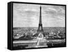 Paris, France - La Tour Eiffel-null-Framed Stretched Canvas