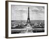 Paris, France - La Tour Eiffel-null-Framed Art Print