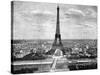 Paris, France - La Tour Eiffel-null-Stretched Canvas