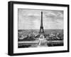 Paris, France - La Tour Eiffel-null-Framed Art Print