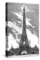 Paris, France - La Tour Eiffel-null-Stretched Canvas