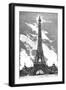 Paris, France - La Tour Eiffel-null-Framed Art Print