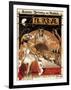 Paris, France - Le Reve Ballet Performance Opera House Promo Poster-Lantern Press-Framed Art Print