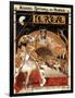 Paris, France - Le Reve Ballet Performance Opera House Promo Poster-Lantern Press-Framed Art Print