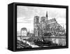 Paris, France - Notre-Dame-Felix Thorigny-Framed Stretched Canvas
