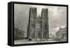 Paris, France - Notre-Dame-null-Framed Stretched Canvas