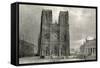 Paris, France - Notre-Dame-null-Framed Stretched Canvas