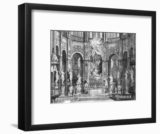 Paris, France - Notre-Dame-Jean Baptiste Scotin-Framed Art Print