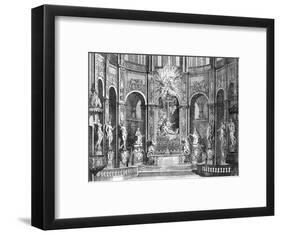 Paris, France - Notre-Dame-Jean Baptiste Scotin-Framed Art Print