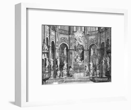 Paris, France - Notre-Dame-Jean Baptiste Scotin-Framed Art Print