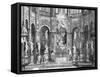 Paris, France - Notre-Dame-Jean Baptiste Scotin-Framed Stretched Canvas