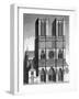 Paris, France - Notre-Dame-J. Chapman-Framed Art Print
