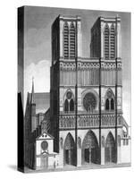 Paris, France - Notre-Dame-J. Chapman-Stretched Canvas