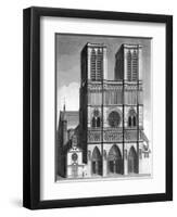 Paris, France - Notre-Dame-J. Chapman-Framed Art Print