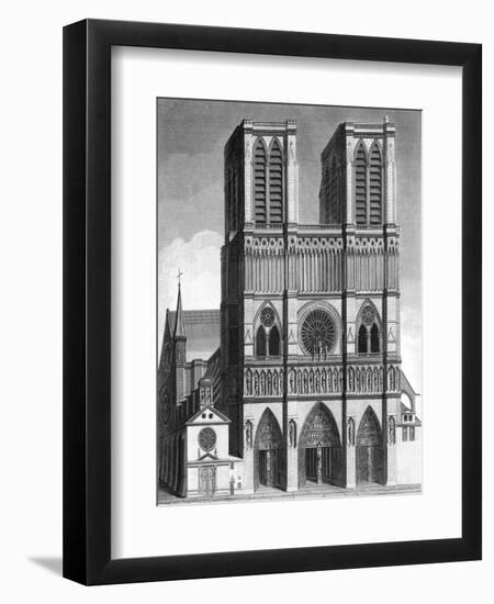 Paris, France - Notre-Dame-J. Chapman-Framed Art Print