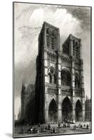 Paris, France - Notre-Dame-B. Winkles-Mounted Art Print