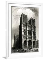 Paris, France - Notre-Dame-B. Winkles-Framed Art Print