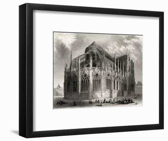 Paris, France - Notre-Dame-B. Winkles-Framed Art Print