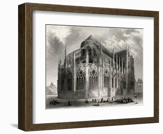 Paris, France - Notre-Dame-B. Winkles-Framed Art Print