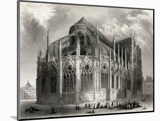 Paris, France - Notre-Dame-B. Winkles-Mounted Art Print