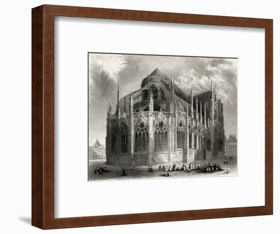 Paris, France - Notre-Dame-B. Winkles-Framed Art Print