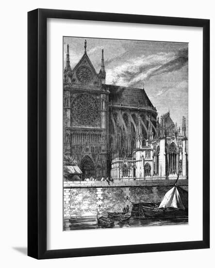 Paris, France - Notre-Dame-null-Framed Art Print