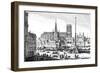 Paris, France - Notre-Dame-Mlle Chevallier-Framed Art Print