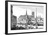 Paris, France - Notre-Dame-Mlle Chevallier-Framed Art Print