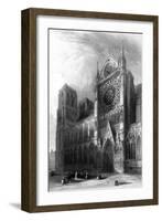 Paris, France - Notre-Dame-B. Winkles-Framed Art Print