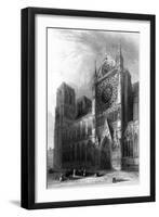 Paris, France - Notre-Dame-B. Winkles-Framed Art Print