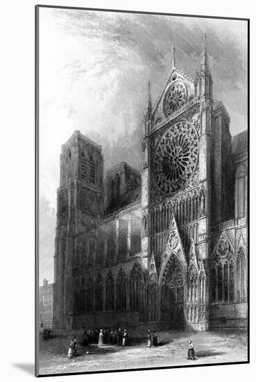 Paris, France - Notre-Dame-B. Winkles-Mounted Art Print
