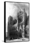 Paris, France - Notre-Dame-B. Winkles-Framed Stretched Canvas